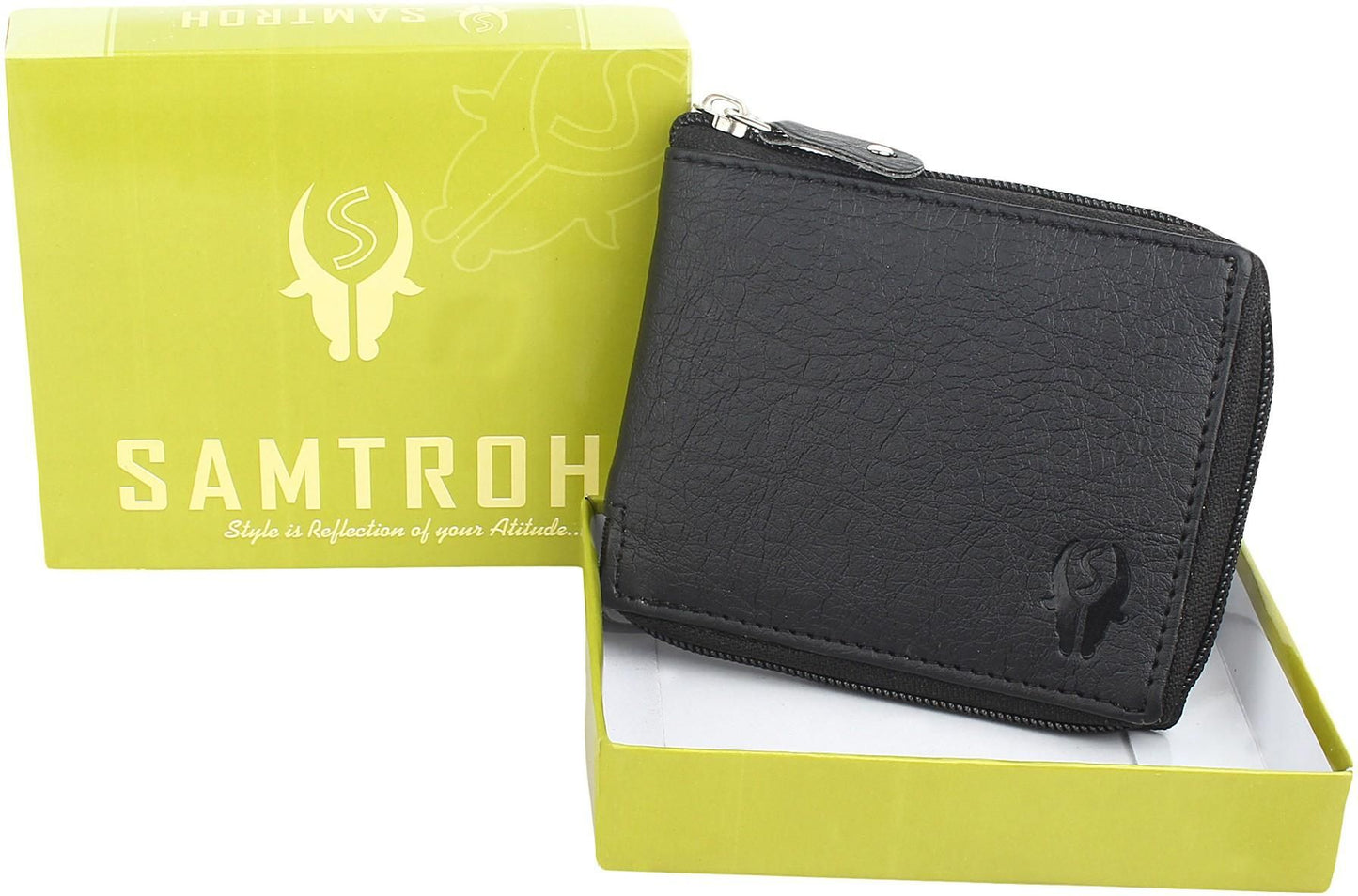 SAMTROH Girls Tan Artificial Leather Wallet (5 Card Slots)